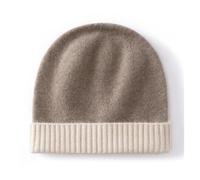 Bonnet Unisexe Chaud en Maille épaisse à Blocs de Couleur, idéal for l'automne et l'hiver, Parfait for Les Sports de Plein air.(Zirongjiaqingrong)