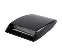 Bonnet Vent Cover, Universal voiture décoratif flux d'air prise d'admission scoop capot autocollant couverture ABS voiture capot évacuation accessoires extérieurs(Noir)
