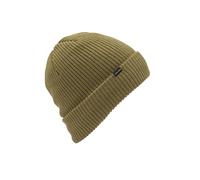 Volcom Bonnet d'hiver Sweep Lined doublé polaire coupe enroulable pour homme bronze Taille unique