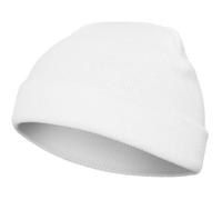 Bonnet - YUPOONG - Heavyweight - Hiver - Blanc - 100% acrylique hypoallergénique