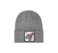 BonnetCapslab - Acrylique - Uni - MARIO KART - Gris | Blanc | Rouge | Bleu Taille unique