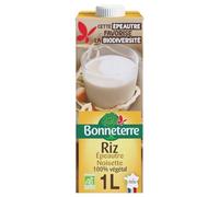 BONNETERRE - Boisson Riz épeautre noisette 1L - Vente à l'unité - meilleure offre