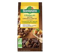 Bonneterre - Céréales chocolat noir et noisettes toastées 375g - unité