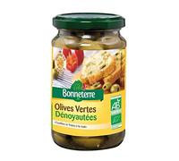 Bonneterre - Olives Vertes Dénoyautées 160G - Vendu par unité