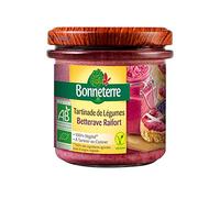 BONNETERRE - TARTINADE LEGUMES BETTERAVE RAIFORT 135G