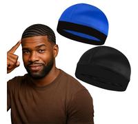 Bonnets à vagues de qualité supérieure pour homme, bonne compression sur Durag pour 360, 540, 720 vagues, 5-6 1/4