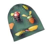 Bonnets Atlas des Insectes Bonnet en Tricot Respirant Unisexe Bonnet Hiver pour l'escalade Cyclisme Course À Pied
