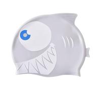 Bonnets de Bain - Chapeau de Bain Requin | Drôle Dessin Animé Animali Silicone Protection de Maillot de Bain pour Ceux-ci S'accordent à Une Variété De Coiffures Et De Soucieux en Même Temps