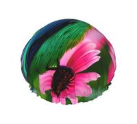 Bonnets de douche colorés avec une double couche, maintiennent bien vos cheveux, que ce soit pendant la douche ou le bain.