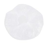 Bonnets de douche jetables, 100 pièces, couvre-cheveux élastique Transparent et imperméable, pour petite tête, hôtel, Salon de beauté, bain, coloration des cheveux