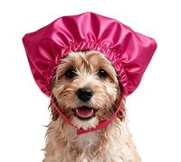 Bonnets de douche pour chiens - Protection Des Oreilles Imperméable Et Ajustable - Bonnet De Douche Pour Chien,Convient Aux Chatons Chiots Salon Toilettage Salle D'Eau Toilettage Piscine Bain