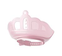 Bonnets de douche souples double couche anti-fuite et confortables pour les peaux sensibles en forme de couronne de bébé pour le bain des tout-petits, design de dessin animé essentiel