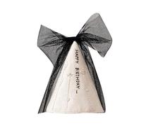 Bonnets de fête d'anniversaire pour nourrissons en coton doux et doux pour 1er 2ème bonnet pour séance photo et réunions de famille Chapeau en coton