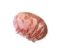 Bonnets de imperméables pour femmes avec conception de nœuds, bords élastiques doux pour adultes, protections pour l ' heure du bain, bonnets de imperméables pour adultes