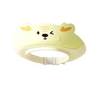 Bonnets de shampoing réglables pour bébé pour protéger les yeux des oreilles pendant le bain Chapeau de douche réutilisable pour les nourrissons de 0 mois à 6 ans Capuchons de sécurité pour l'heure du