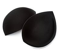 Bonnets de soutien-gorge à coudre - Légèrement rembourrés - Bonnet A à E - Noir (Noir, E)