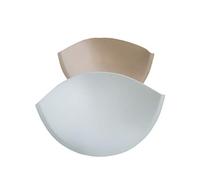 Bonnets de soutien-gorge rembourrés de gel doux au toucher - Ivoire ou chair - C/D ou D/DD (Beige/Nude, C/D)