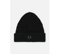 Bonnets Fred Perry WAFFLE KNIT BEANIE pour Homme T.U Noir