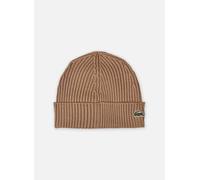 Bonnet Lacoste Logo marron clair