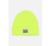 Bonnets Levi's WOMEN'S BACKPATCH BEANIE - NEON pour T.U Jaune