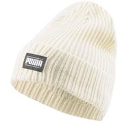 Bonnets PUMA Ribbed Classic Cuff Beanie Creme - Mixte/Adulte