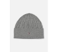 Bonnets Tommy Hilfiger Th Flag Cable Knit B AM0AM13588 pour Homme T.U Gris