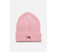 Bonnets Tommy Jeans Tjw Elongated Flag B AW0AW16777 pour Femme T.U Rose