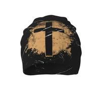 Bonnets Unisexes Jésus-Christ Fils De Dieu Seigneur Hiver Chapeaux Hiver Personnalisé Bonnet À Revers, pour Sommeil, Sport, Ski, 56-62cm