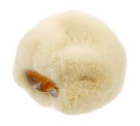 Bonnette Anti Vent en Fourrure pour Microphone, Jaune, Légère