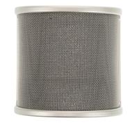 Bonnette Anti-vent en U pour Micro, Filtre Anti-pop Métal | Couche de Coton Intégrée, Structure en Maille Métallique, pour Podcast, Streaming et Présentations