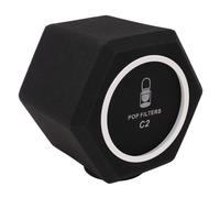 Bonnette anti-vent pour microphone - Mousse absorbant le son - Pour microphones C2 et studios d'enregistrement