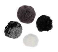 Bonnette anti-vent universelle en fourrure pour microphone cravate Sony Rode Boya Lap