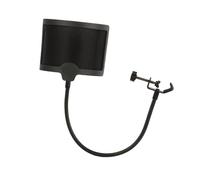 Bonnette Avec Col De Cygne Réglable | métal robuste, réduction souffle, studio podcast, protection durable