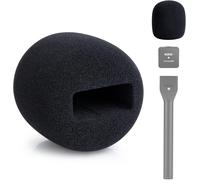 Bonnette Micro Anti Pop Rode Wireless GO II/Pro sans Fil - Wireless GO Mousse Micro pour Rode Interview GO Adaptateur Portable, Interview GO Filtre anti-pop Anti Bruit Filtre en Mousse