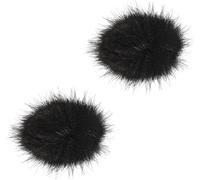 Bonnette Micro Anti Vent de Microphone Compatible Avec RODE Wireless Go 2,Filtre Anti-pop,Mousse Micro Professionnelle pour Le Système de Microphone Sans Fil RODE Wireless GO II (2PCS)