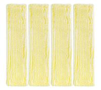Bonnette Microfibre Lingette, 4 pièces Bonnettes Microfibre Accessoire pour, Pièces de Rechange pour Nettoyeur de Vitres, Housse de Balai Microfibre de Remplacement Compatible pour Wv2 Wv5