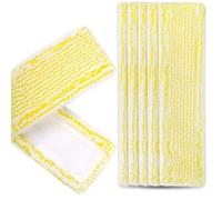 Bonnette Microfibre Lingette, 6 pièces Bonnettes Microfibre Accessoire pour, Pièces de Rechange pour Nettoyeur de Vitres, Housse de Balai Microfibre de Remplacement Compatible pour Wv2 Wv5