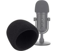 Bonnettes de micro en mousse pour micro - Filtre anti-pop en mousse compatible avec Razer Seiren V2 Pro ou Razer Seiren V2 X - Pour bloquer les parasites