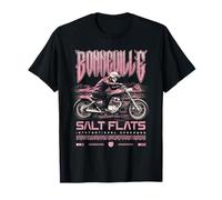 Bonneville Salt Flats Courses de Motos Motard Vintage T-Shirt
