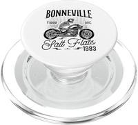 Bonneville Salt Flats Moto Racing Biker Anniversaire 1983 PopSockets PopGrip pour MagSafe