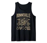 Bonneville Salt Flats Motorcycle Racing Biker Birthday 1965 Débardeur