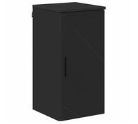 BONNIE®Cabinet de salle de bain - Anti-basculement - Grand rangement, avec stockage Noir 30x31,5x61 cm FR898262