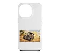 Bonnie & Clyde Love Story Romantique Vintage First Escape Coque pour iPhone 13 Pro