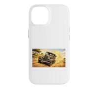 Bonnie & Clyde Love Story Romantique Vintage First Escape Coque pour iPhone 14