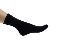 Bonnie Doon Wool/Cotton Sock Chaussettes pour femme en laine et coton - Noir - 38