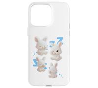 Bonnie endormie prête à Dormir, Motif Lapin Mignon et Moelleux Coque pour iPhone 15 Pro Max