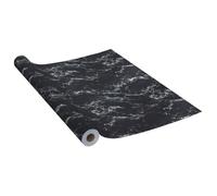 BONNIE®Film autoadhésif - salle bain/cuisine - pour meubles Pierre noire 500x90 cm PVC FR551871