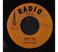 BONNIE GUITAR - shanty boat / only the moon man knows 45 rpm single