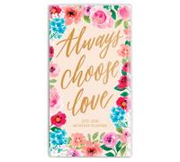 Bonnie Marcus OFFICIAL | 2027-2028 3.5 x 6.5 Inch Two Year Monthly Pocket Planner Calendar | Foil Stamped Cover | BrownTrout | Fashion Designer Stationery
