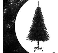 BONNIE® Noir Arbre à haute Sapin de Noël - Arbre de Noël artificiel avec support noir 120 cm PVC - Ornement de Fête Intérieur